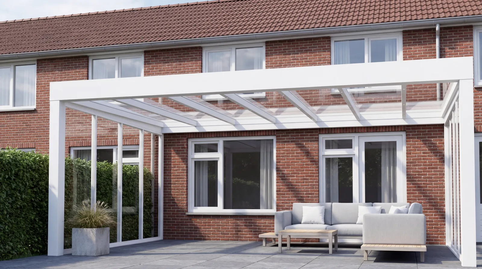 Verandera Cube tuinkamer bij rijtjeswoning — strak modern design op maat